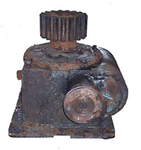 Damaged Gear Reducer