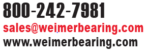 weimer bearing sales information