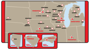 weimer bearing location map